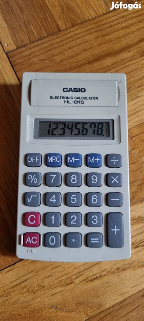 Casio számológép 