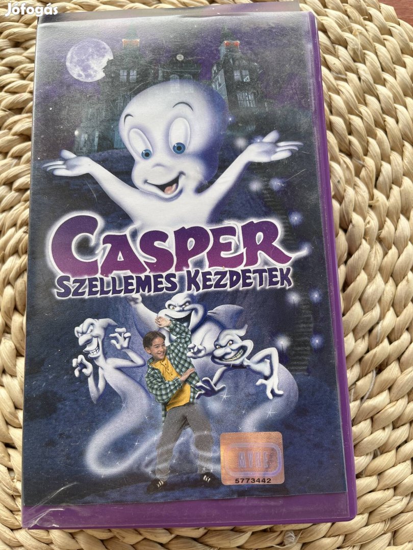 Casper szellemes kezdetek vhs