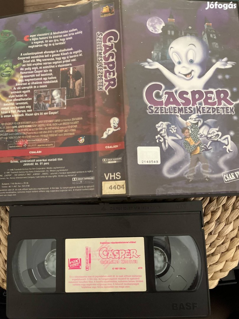 Casper vhs.   