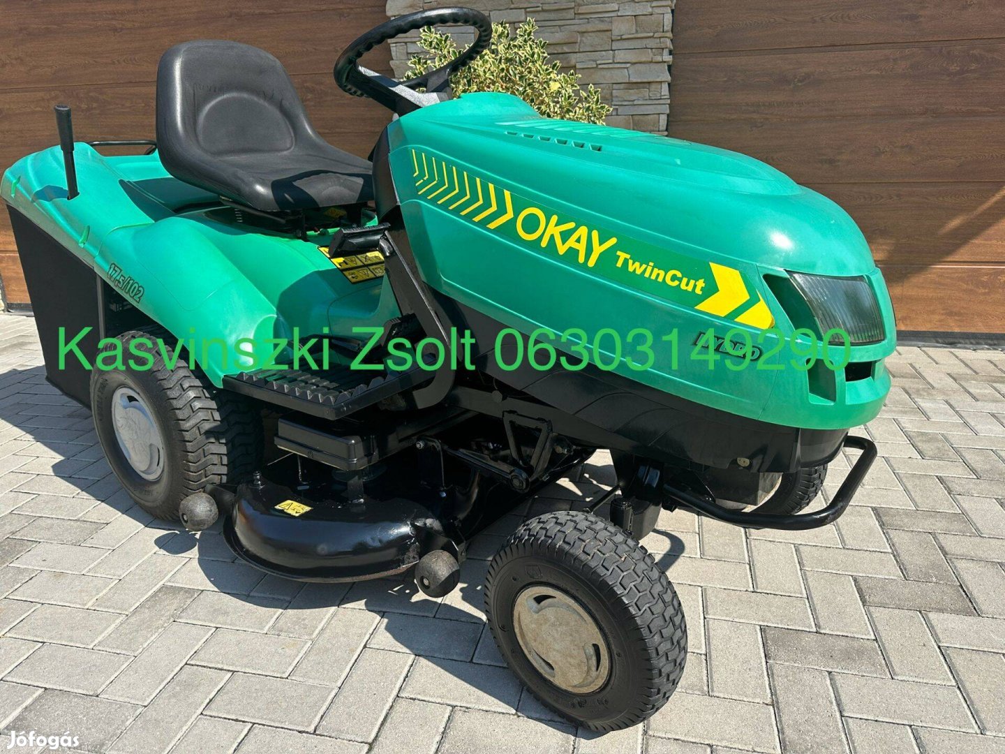 Castelgarden fűnyírótraktor fűnyíró traktor 17.5hp