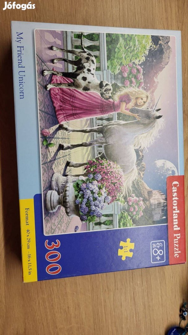 Castorland Puzzle, 300 db-os, My Friend Unicorn