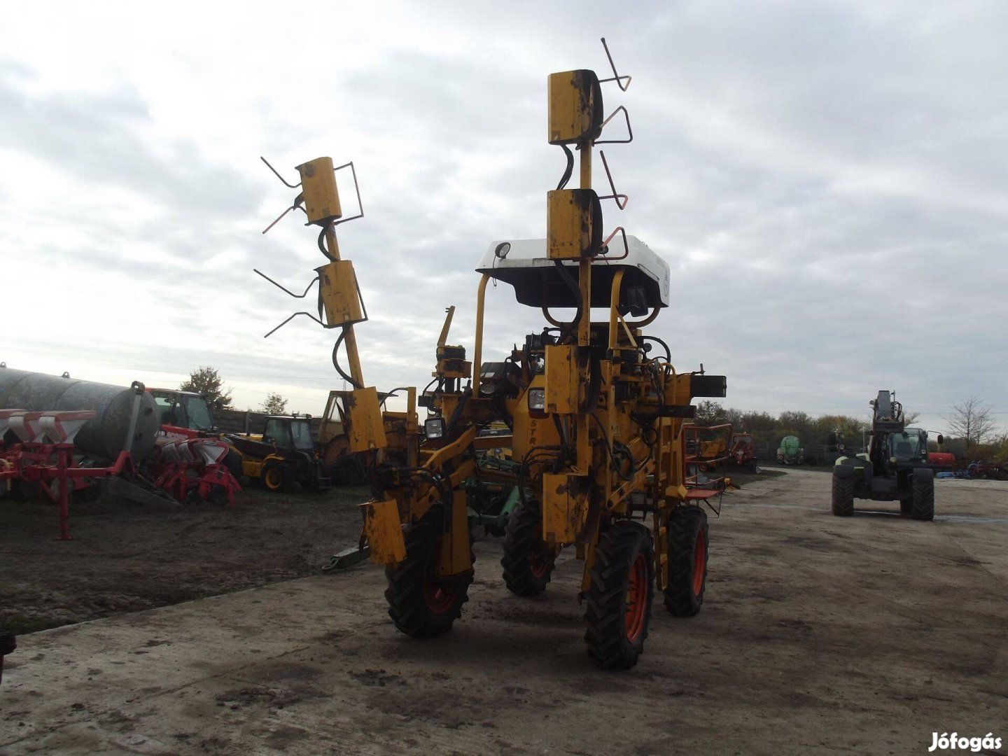 Castrix S4 önjáró címerezőgép eladó 4 hengeres deutz motorral