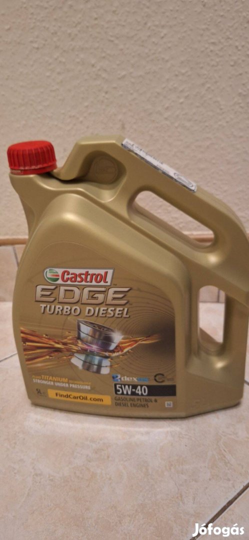 Castro Edge 5W 40 Turbodiesel motorolaj 1,6L