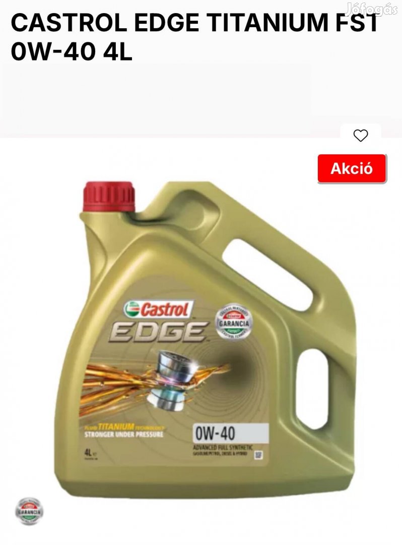 Castrol EDGE 0W-40 ACEA C3