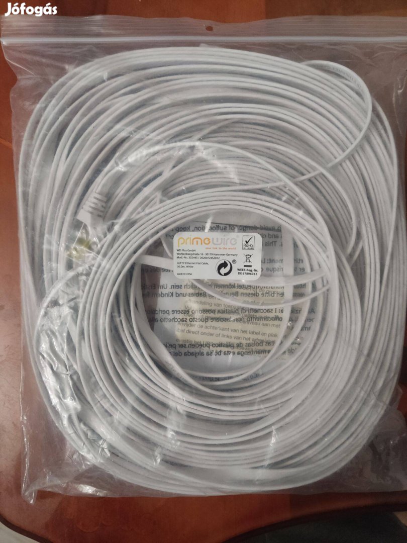 Cat 7 Prime wire internet kábel 30m