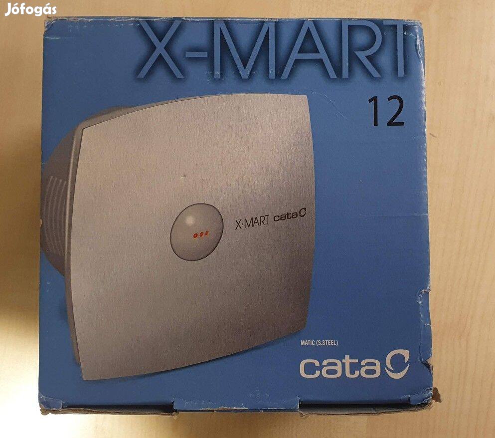 Cata X-Mart 12 Matic Inox fürdőszoba ventilátor