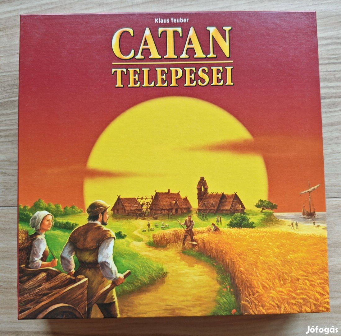 Catan Telepesei - Stratégiai társasjáték (Új állapotban!)