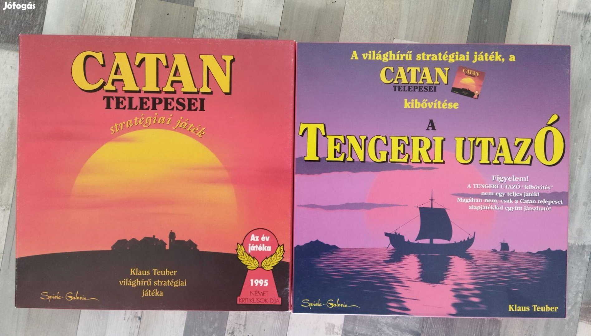 Catan + Tengeri utazó társasjáték csomag