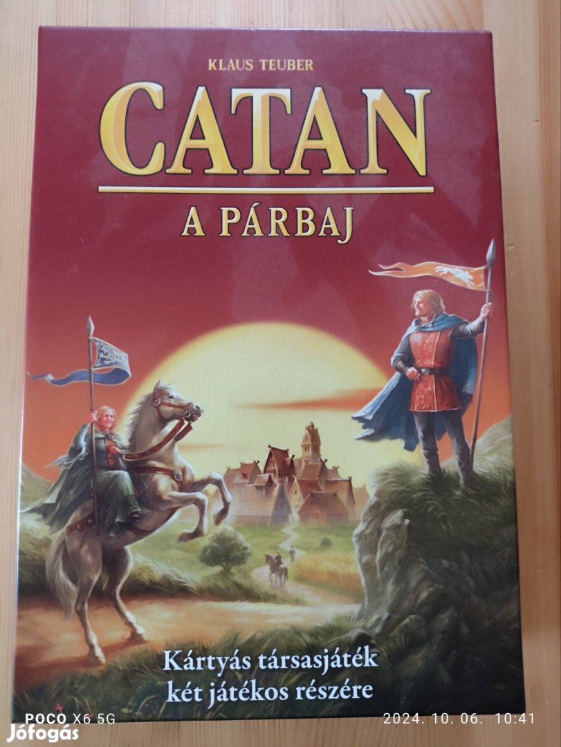 Catan a párbaj társasjáték 