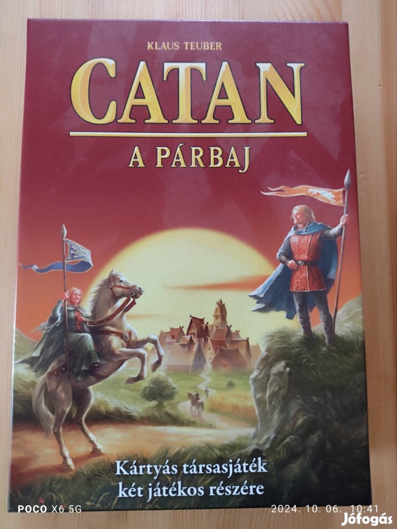 Catan a párbaj társasjáték 