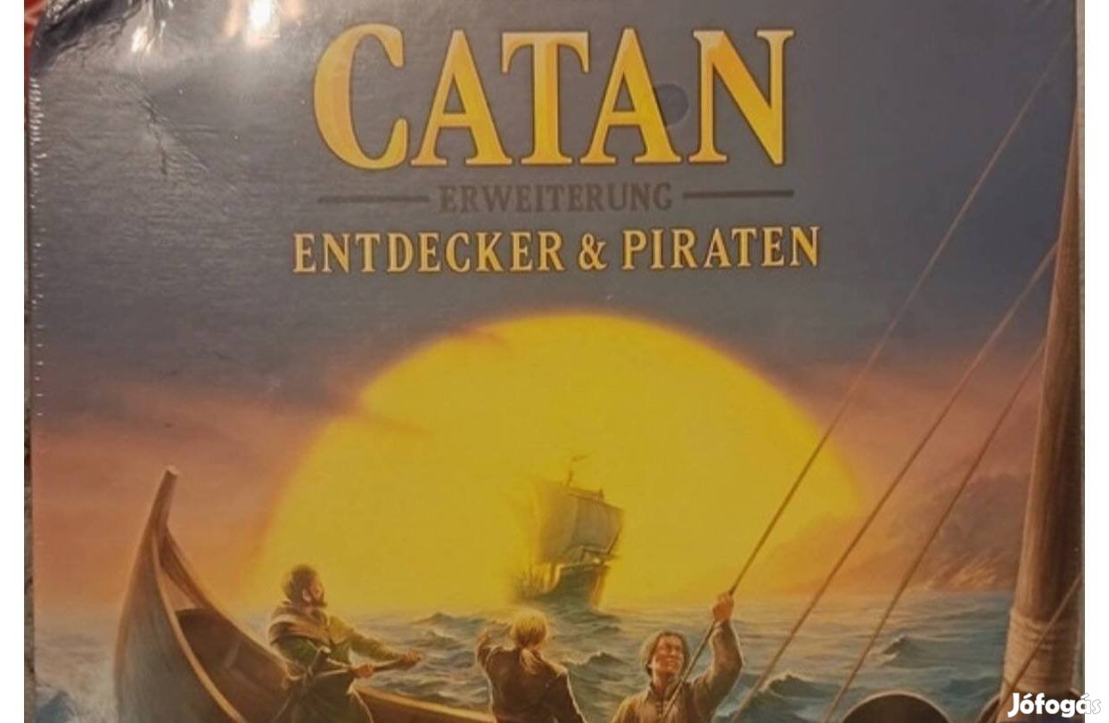 Catan felfedezők és kalózok új