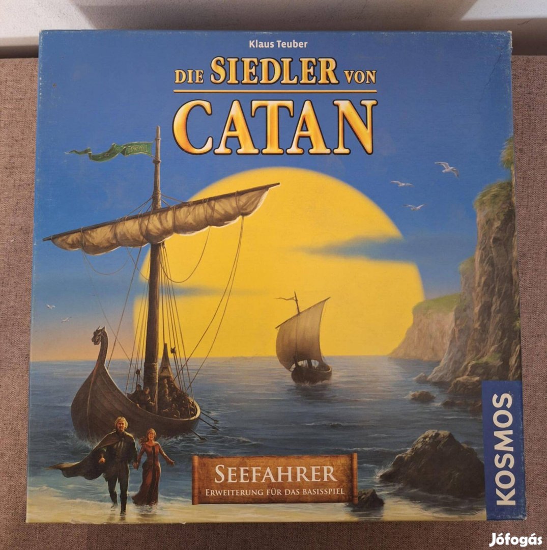 Catan kiegészítő:Tengeri utazó + 5-6 fős kieg. Műanyag bábus