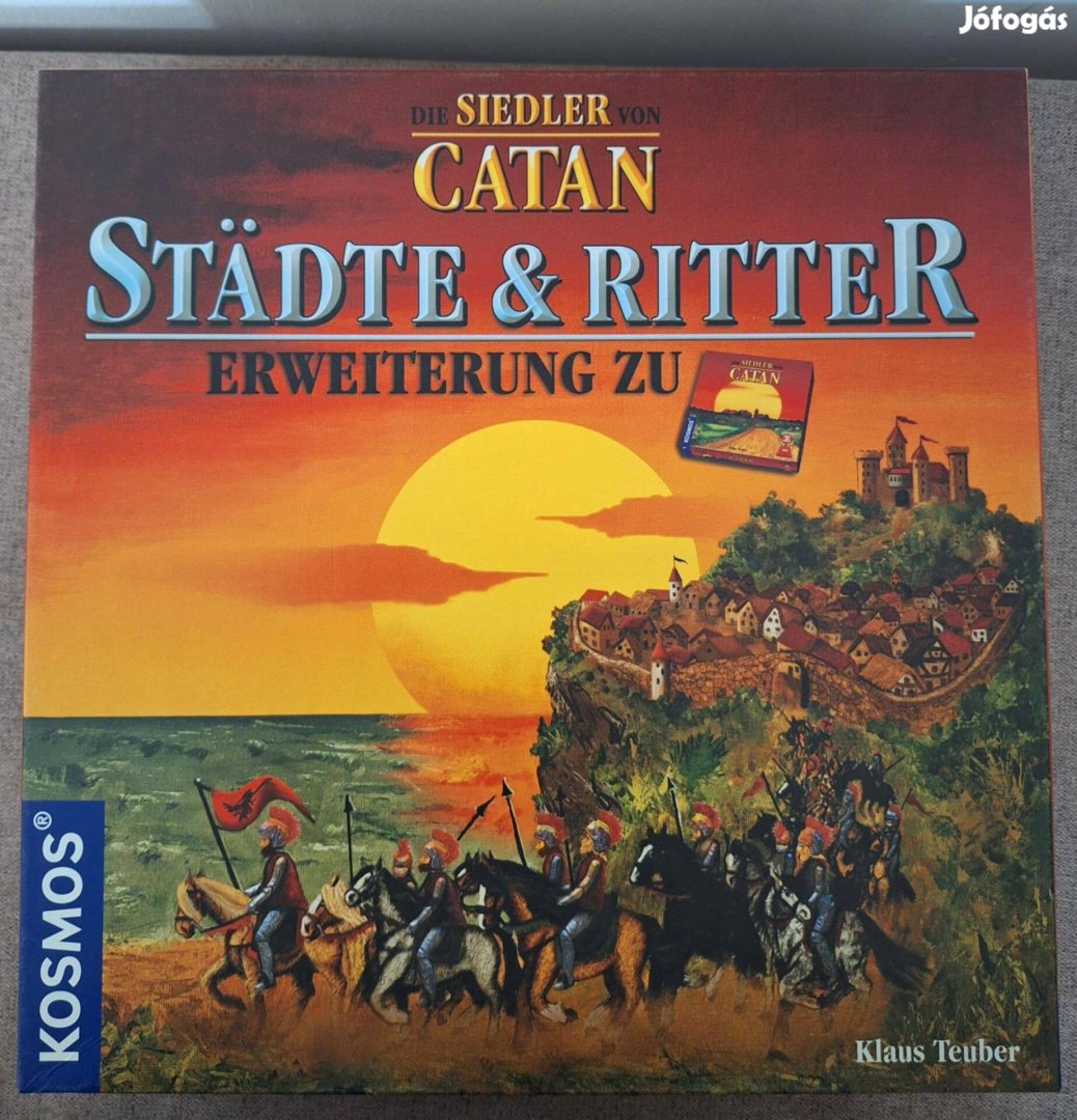 Catan kiegészítő: Lovagok és városok, műanyag bábus