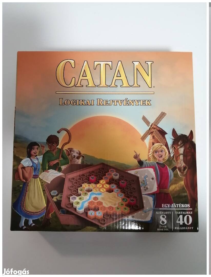 Catan logikai rejtvények bontatlan társasjáték 