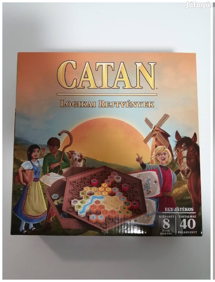 Catan logikai rejtvények bontatlan társasjáték 