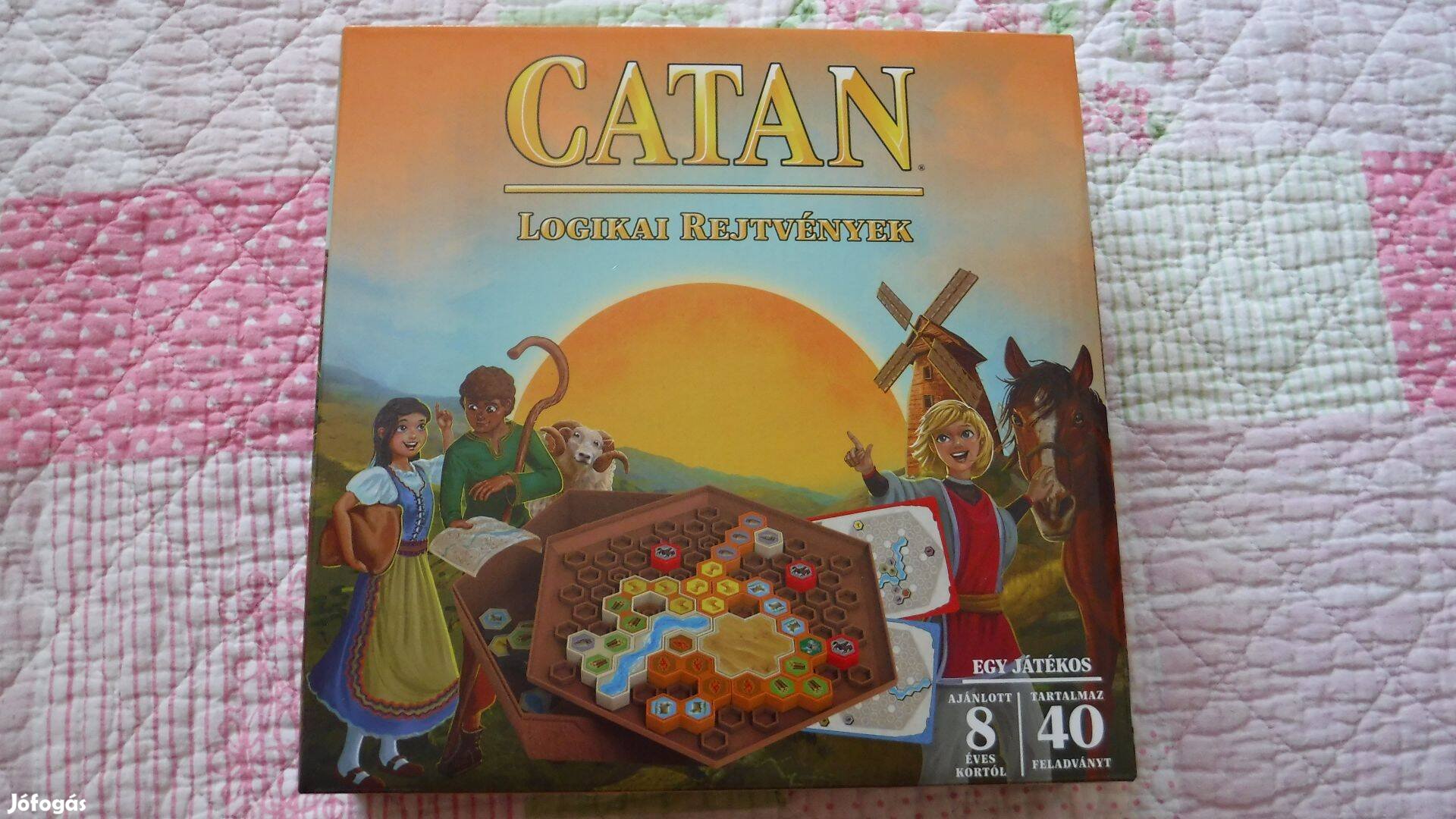 Catan logikai rejtvények új bontatlan társasjáték