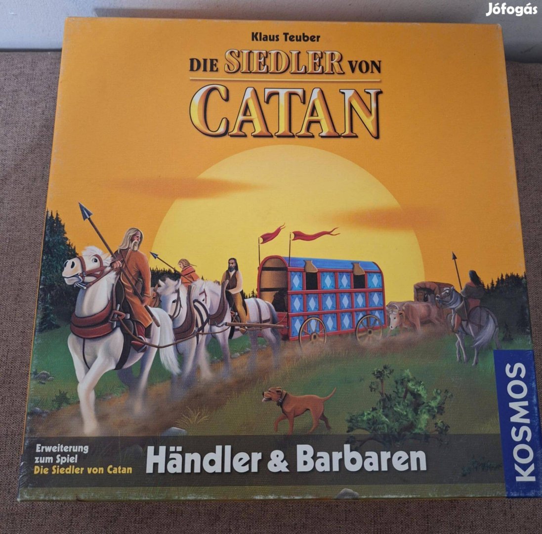 Catan társasjáték kiegészítő: Kereskedők és barbárok