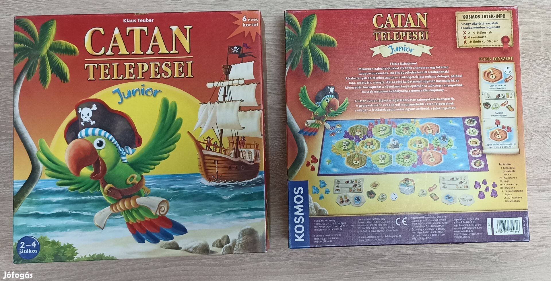 Catan telepesei junior