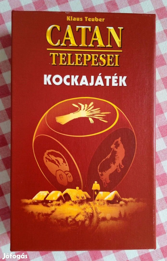 Catan telepesei kockajáték