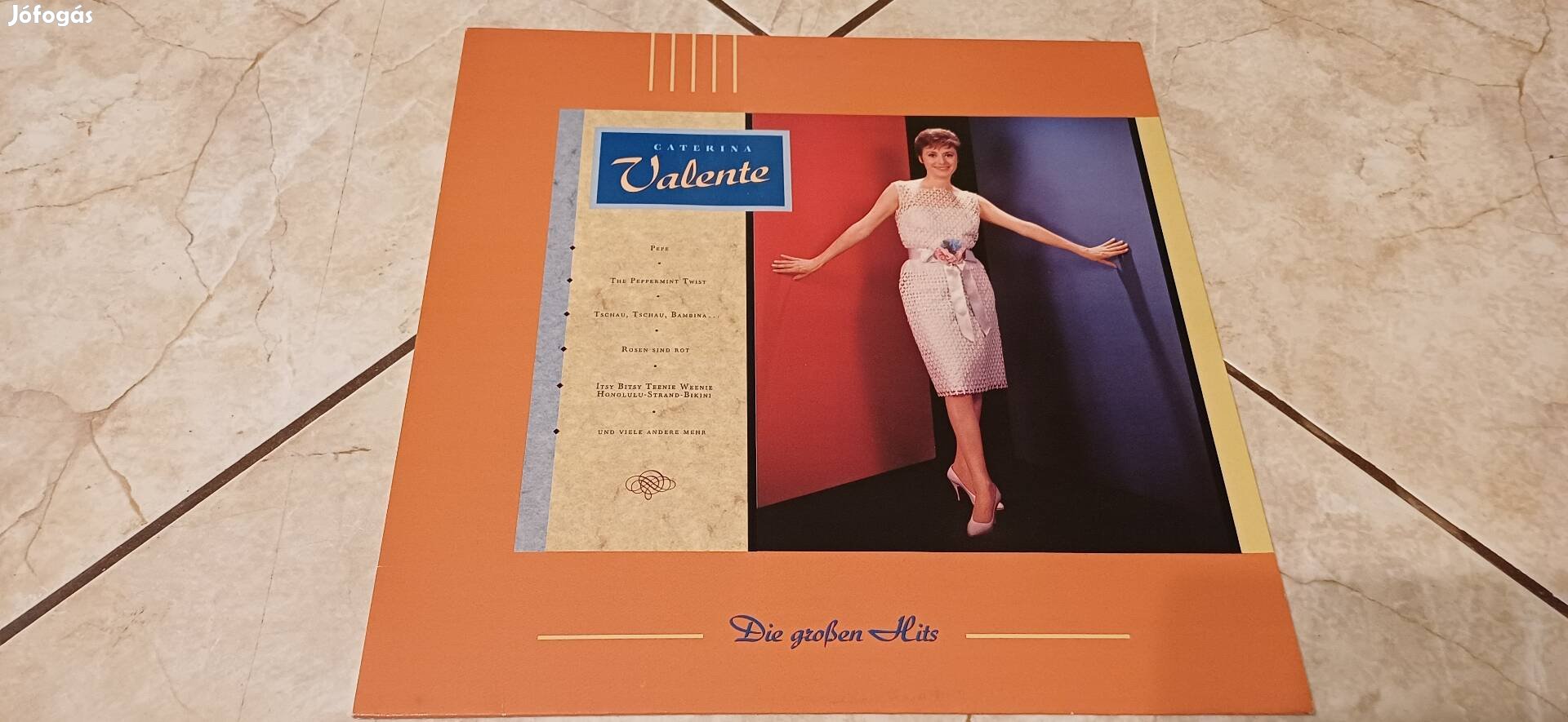 Caterina Valente bakelit hanglemez