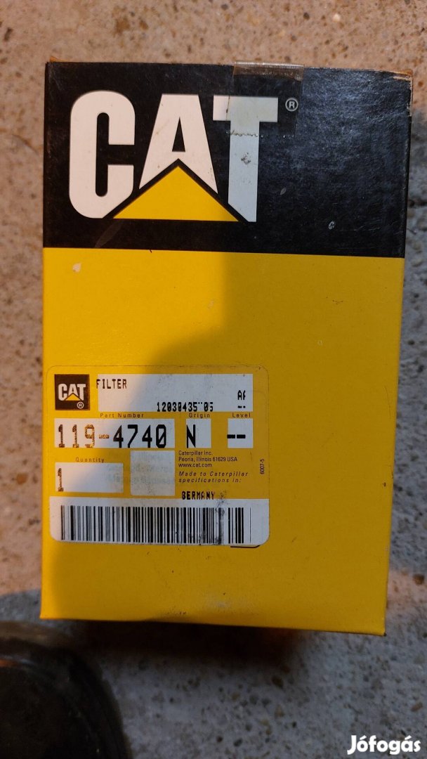 Caterpillar 119-4740 hidraulikus rendszer szűrője 2db