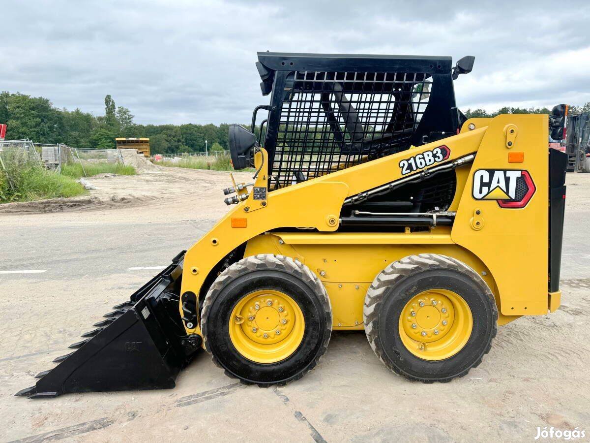 Caterpillar 216B3 /2üó / ÚJ gép / Lízing 20%-tól