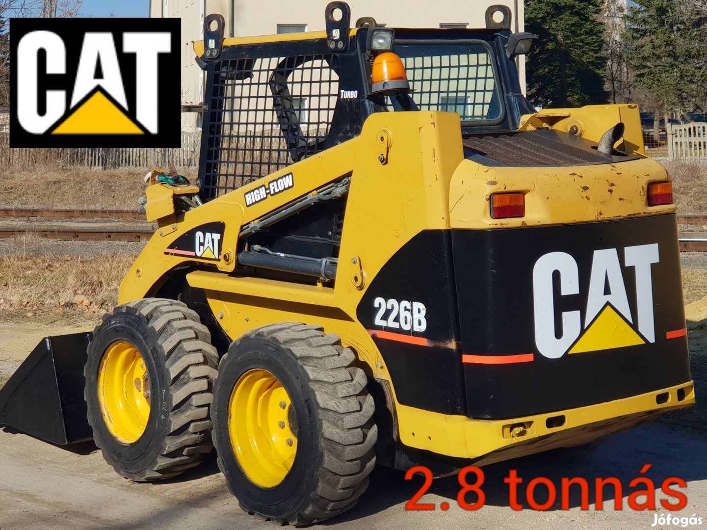 Caterpillar 226, 2.8 tonn, jcb, bobcat 