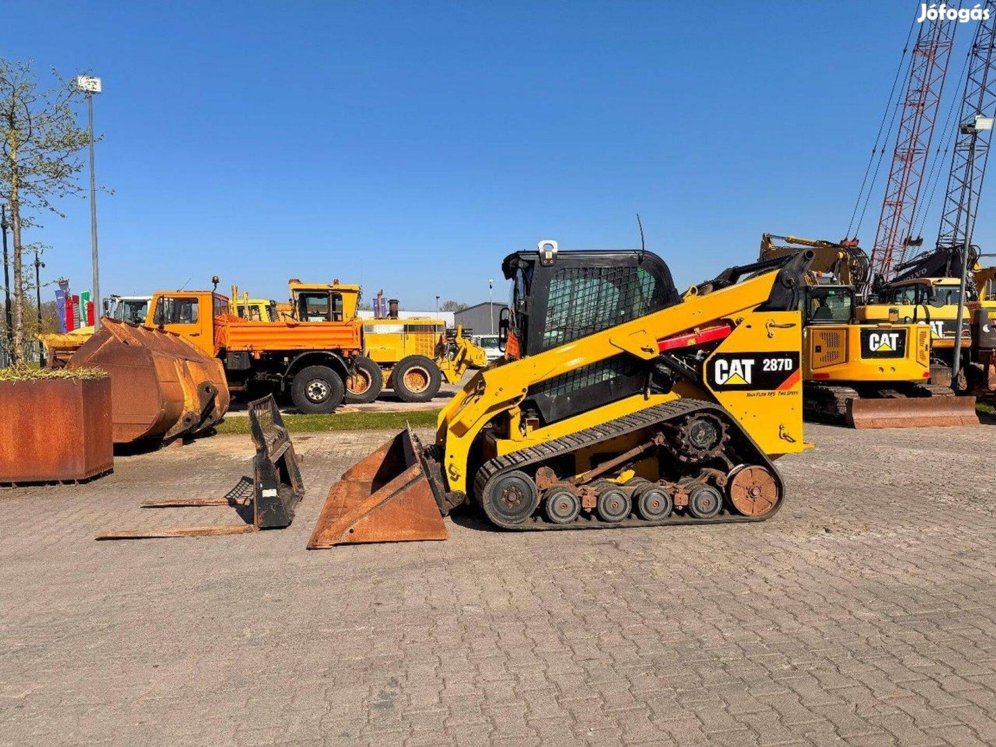 Caterpillar 287D / 4.391 üzemóra / Lízing 20%-tól