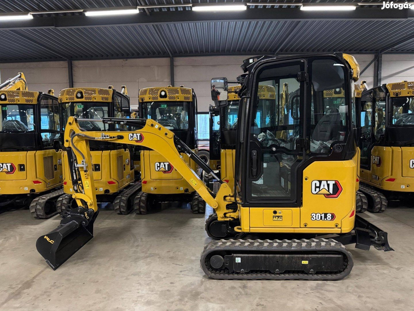 Caterpillar 301.8 Next Gen Mini Kotró / 2.024 üzemóra / Lízing