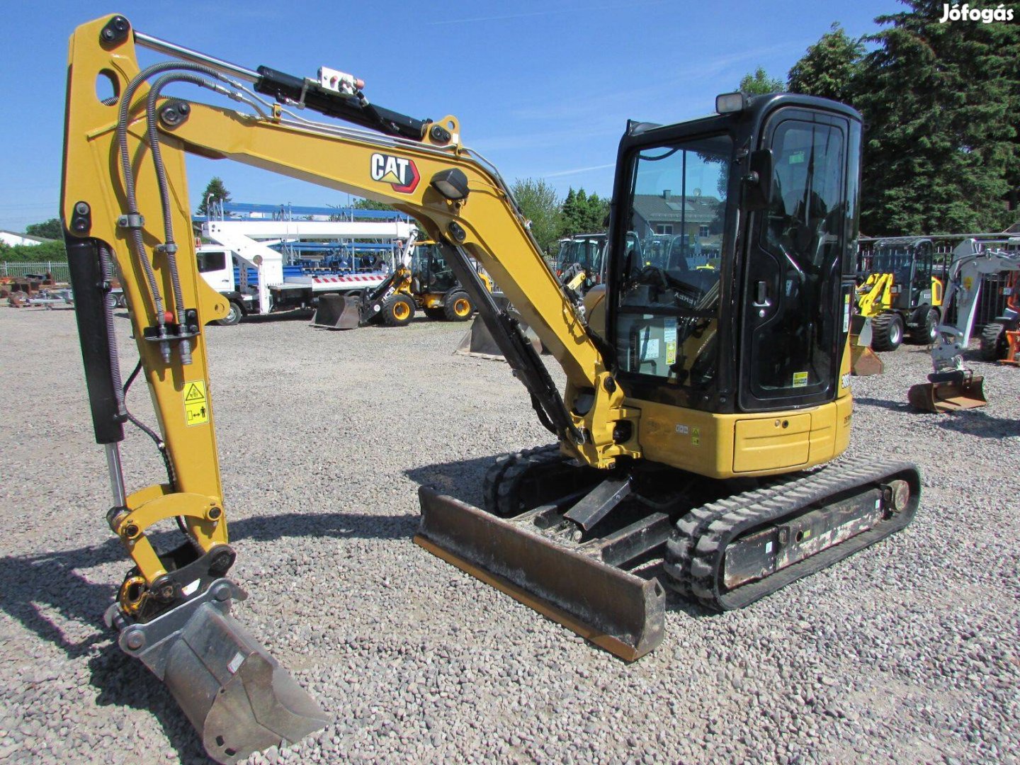 Caterpillar 303.5 E2 CR / 1.938 üzemóra / Lízing 20%-tól
