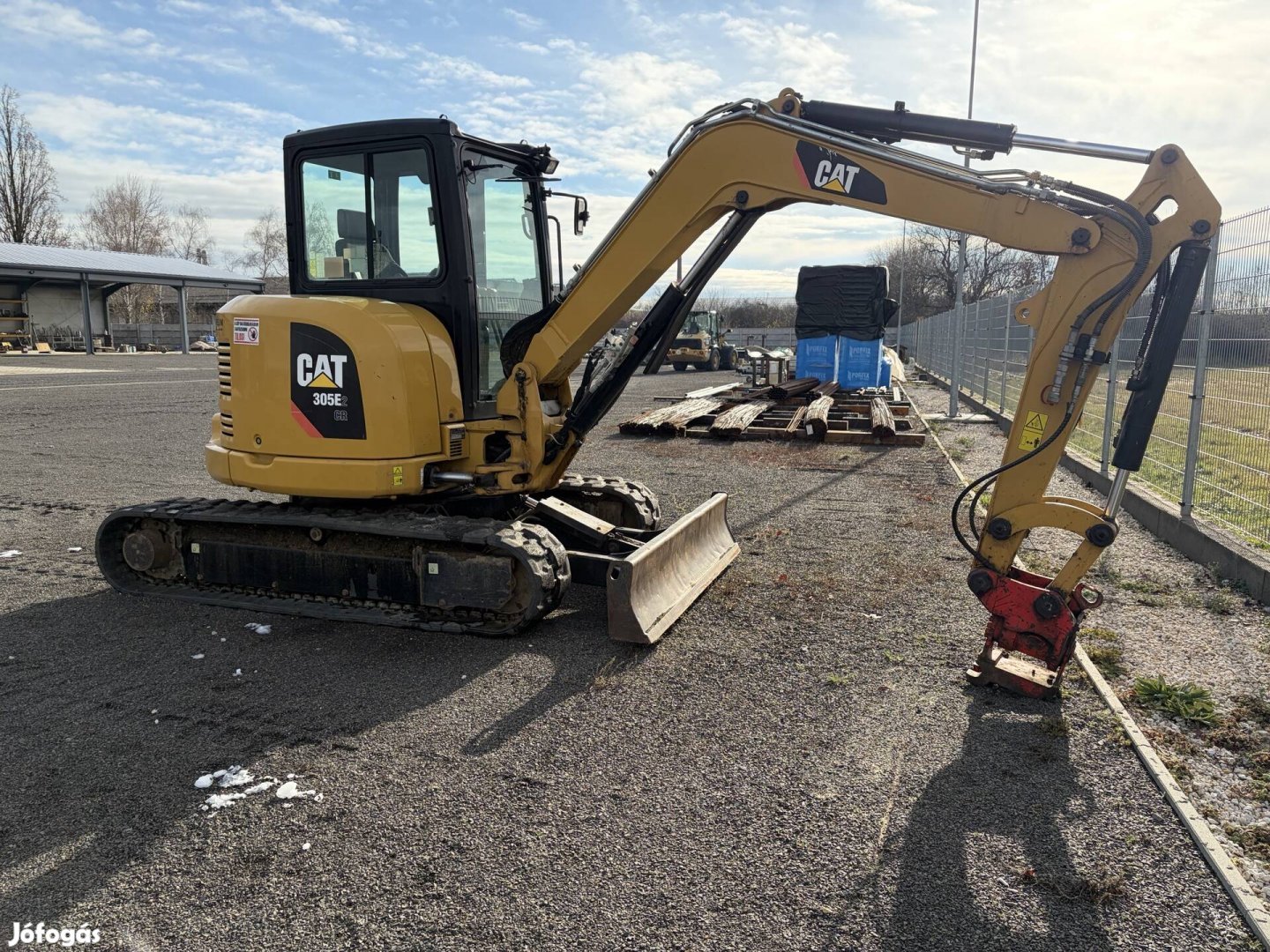 Caterpillar 305E2, 2017-es, 2787 üzemóra