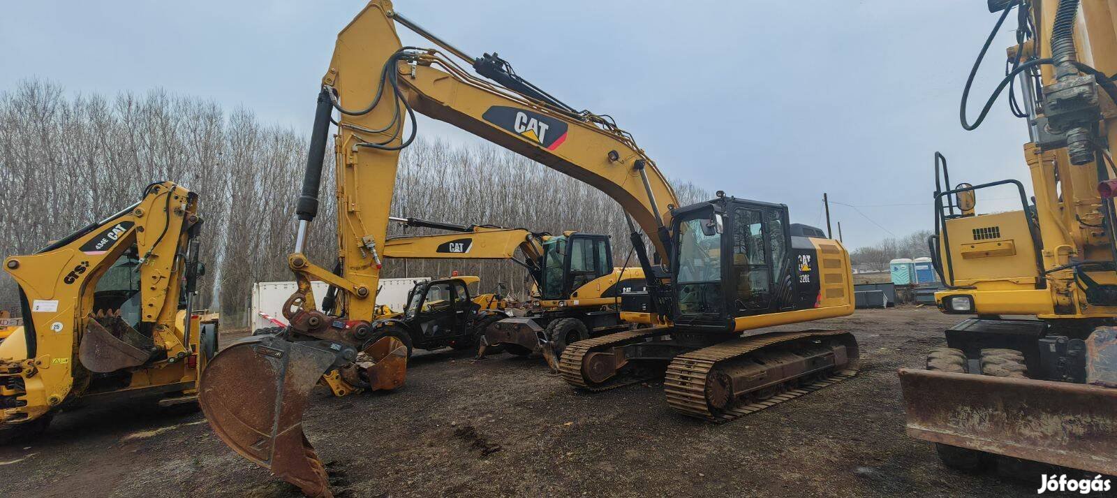 Caterpillar 320EL láncos kotró