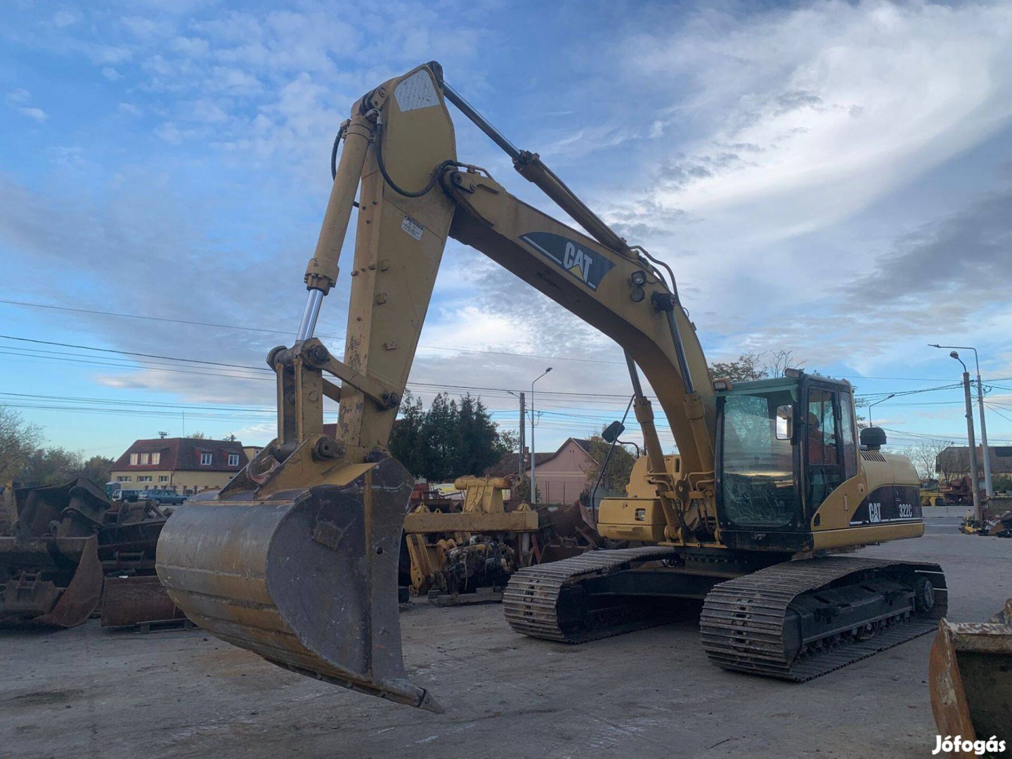 Caterpillar 322C LME lánctalpas kotró