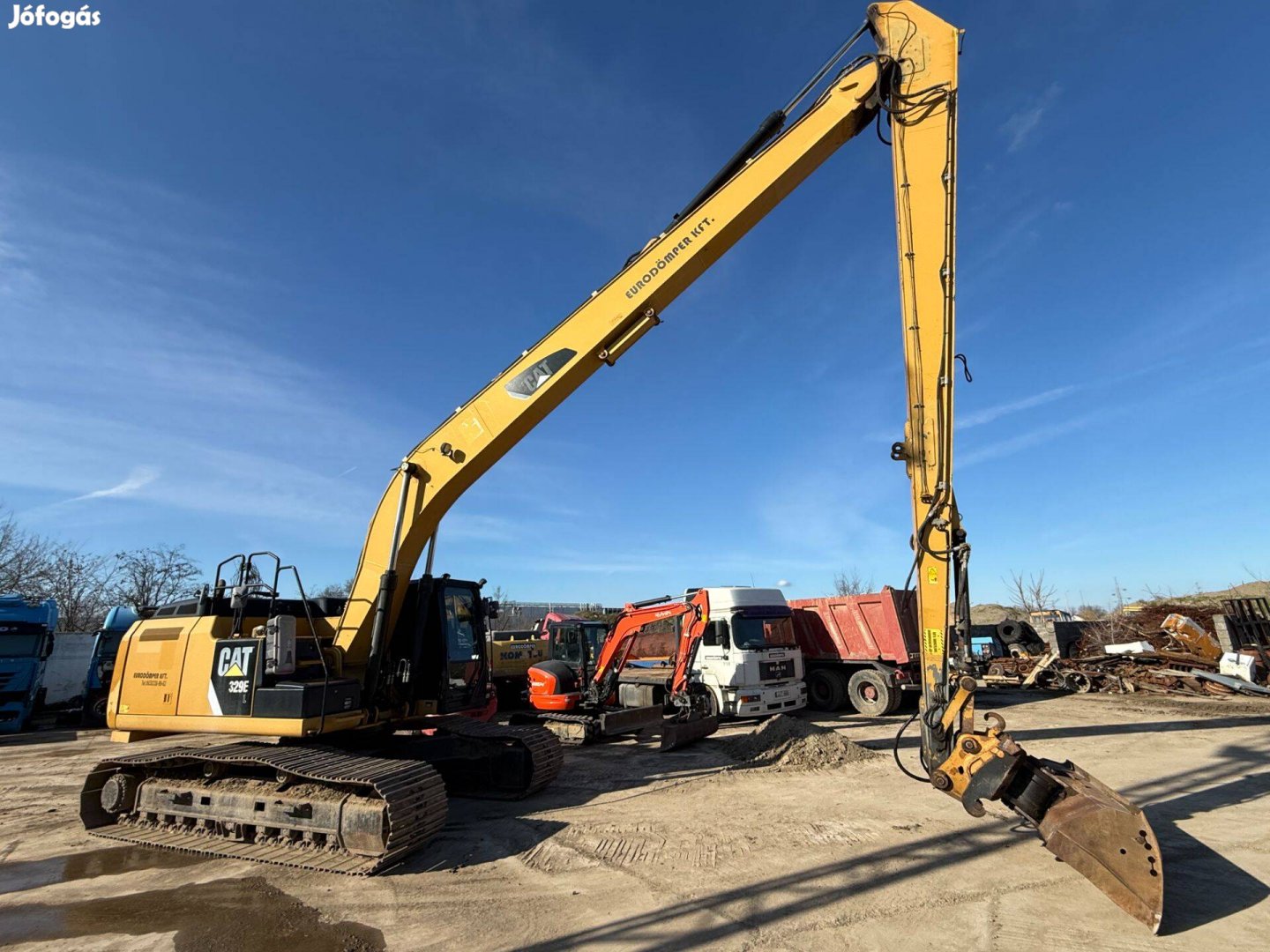 Caterpillar 329E L Hosszúgémes lánctalpas kotró