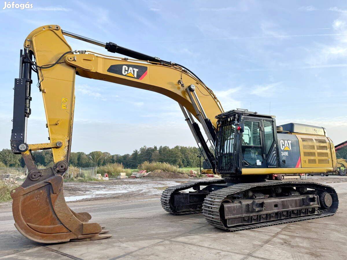 Caterpillar 349EL / 20.200üó / Központi zsírzó / Lízing 20%-tól