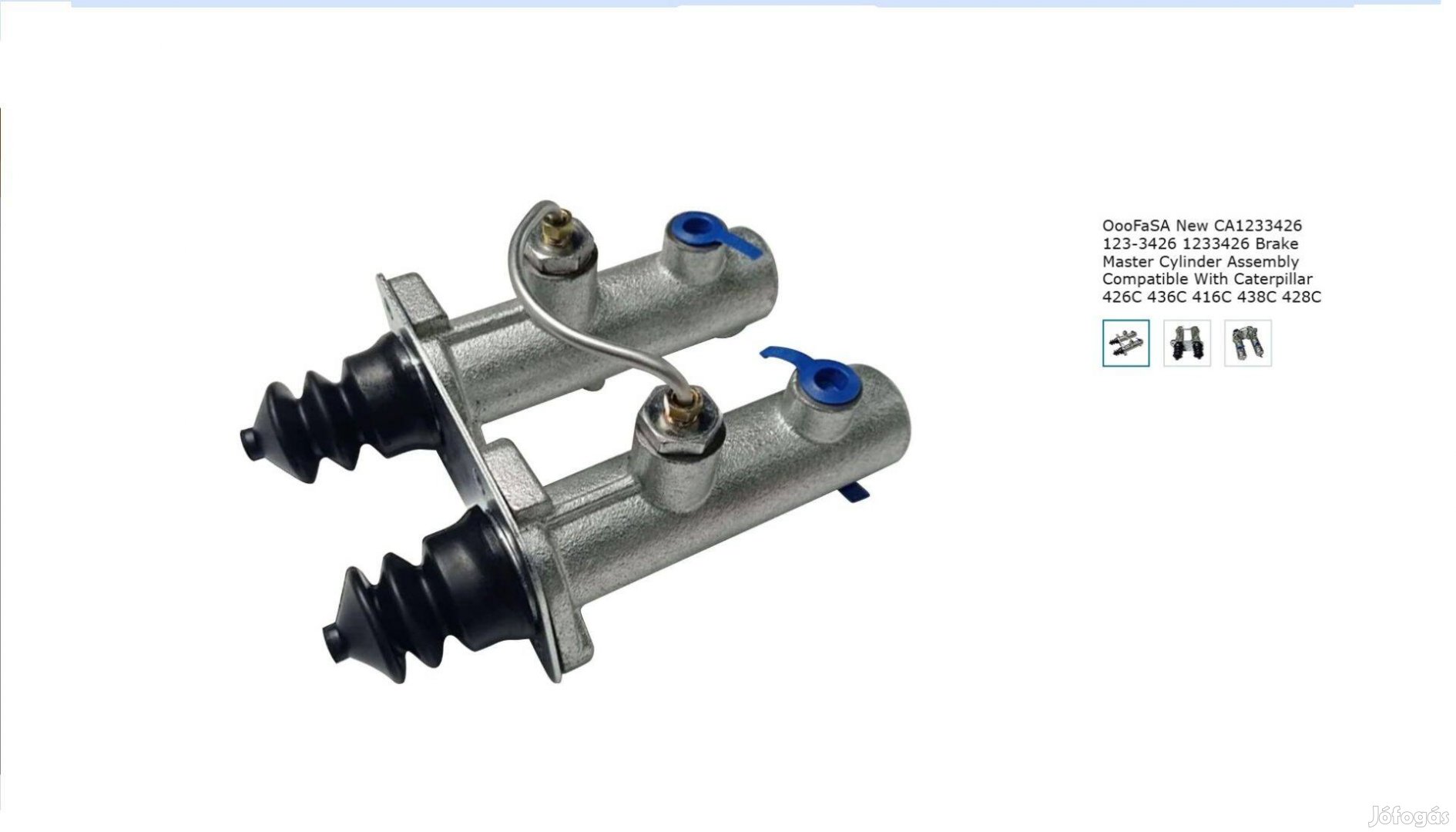 Caterpillar 428-436-438 főfékhenger 123-3426