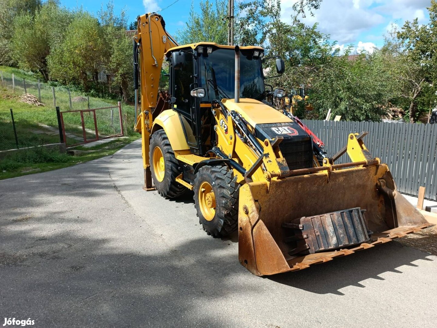 Caterpillar 432 07A kotró-rakodógép 