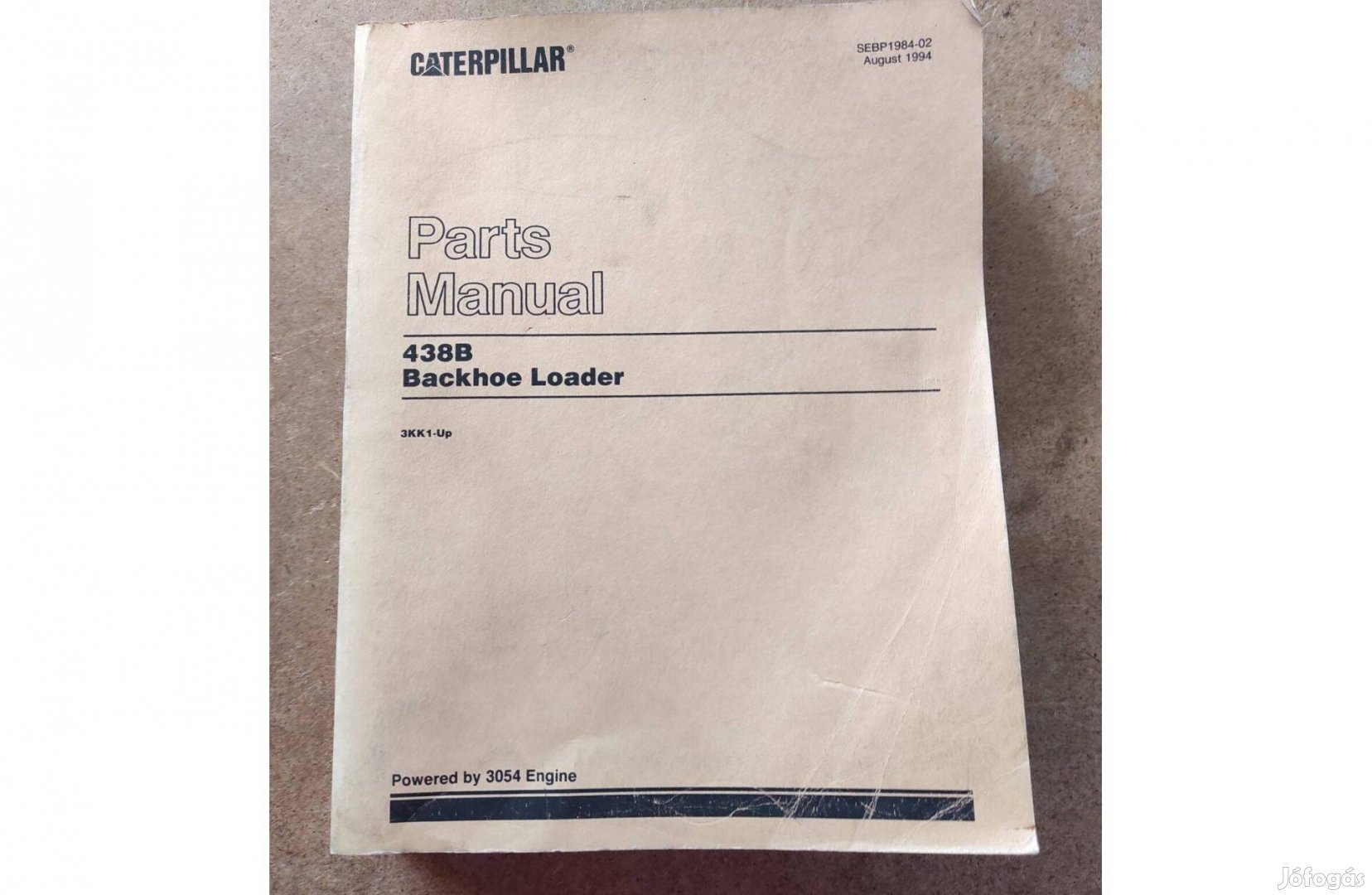 Caterpillar 438 B kotrórakodó alkatrészkatalógus