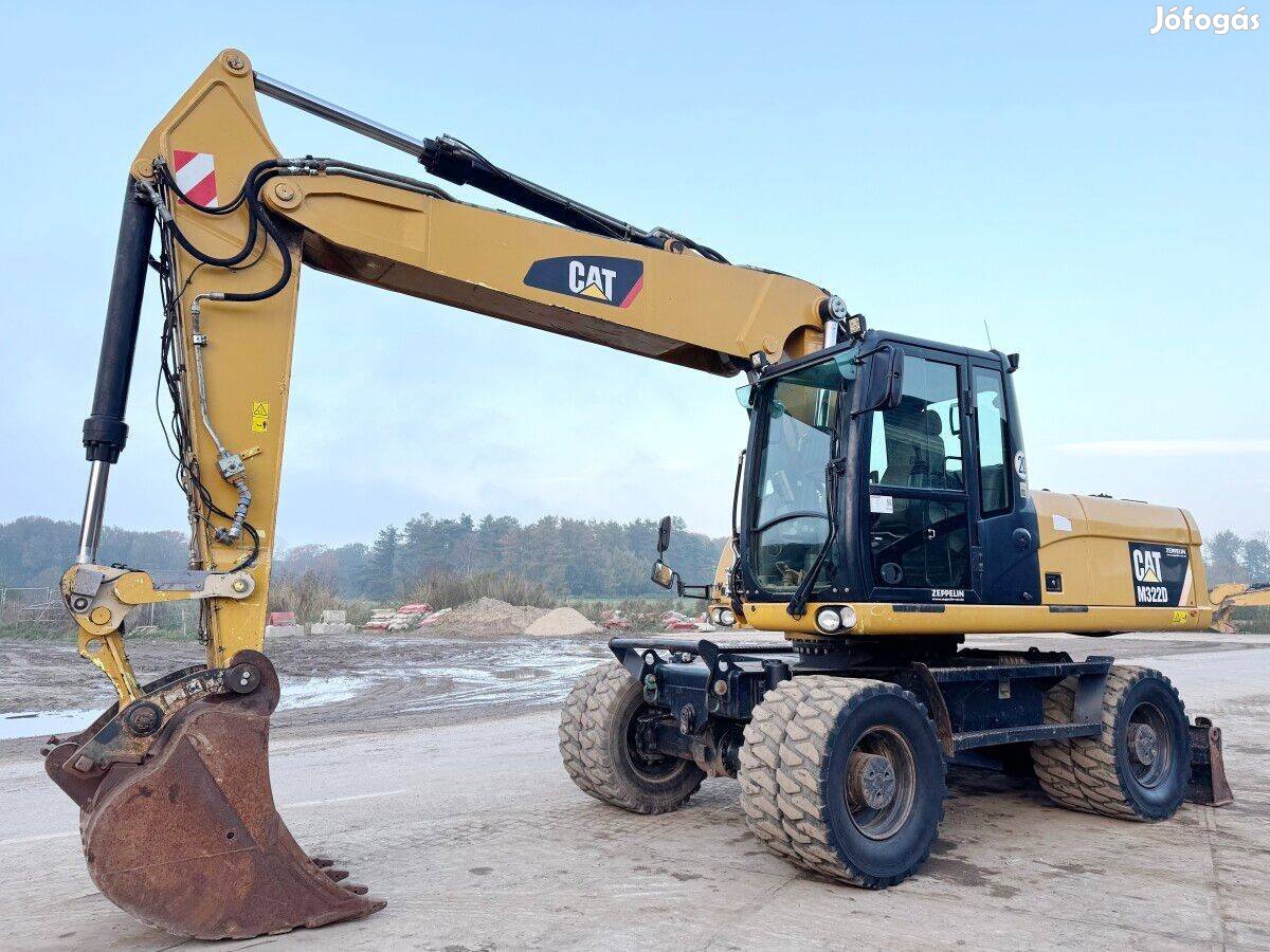 Caterpillar M322D / 12400üó / Klíma / Lízing 20%-tól