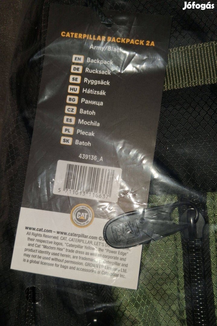Caterpillar hátizsák, hátitáska