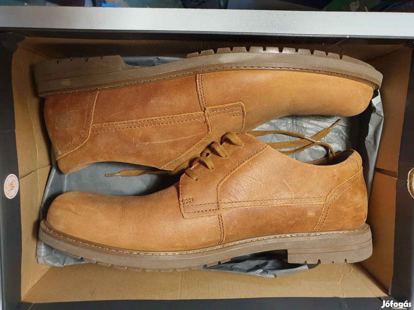 Caterpillar tiszta bőr cipő 46 új