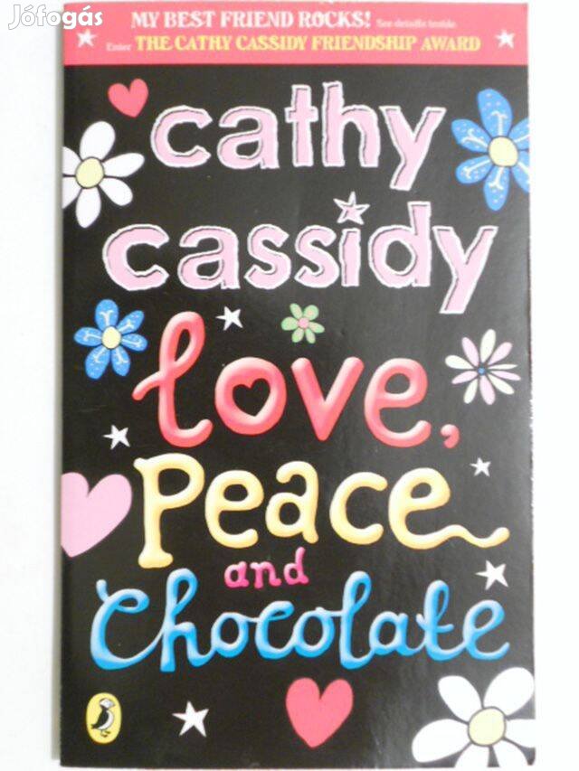 Cathy Cassidy - Love, peace and chocolate könyv angol