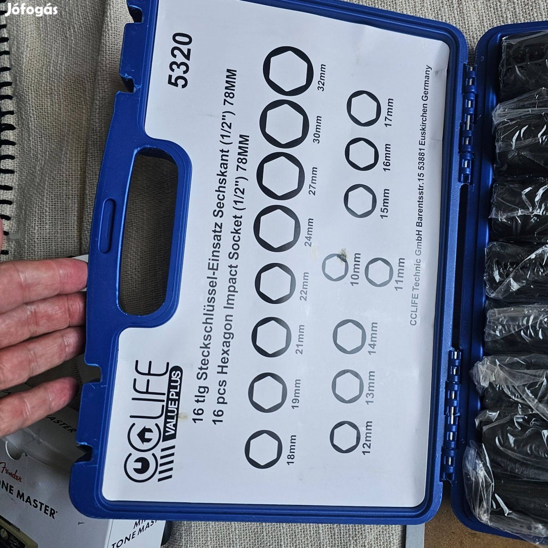 Cclife 1/2-Inch kulcs készlet teljesen új dobozos