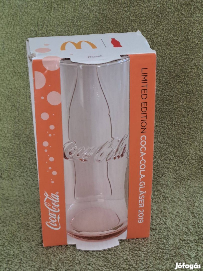 Ccoca-cola üvegpohár