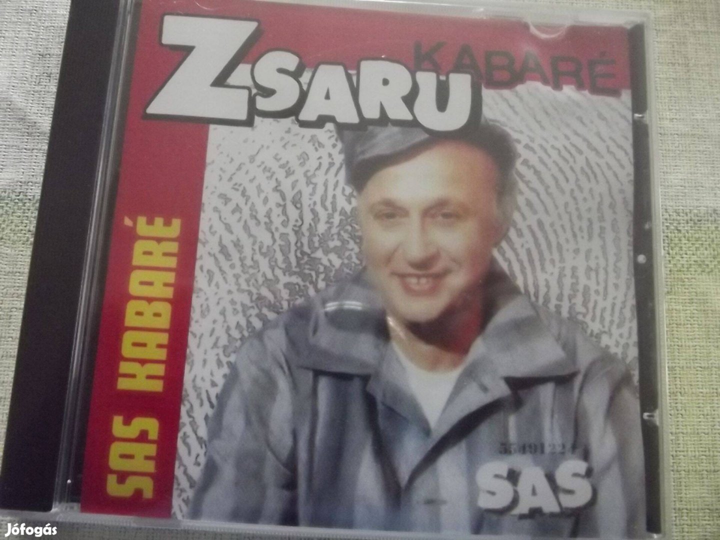 Cd-83 Eredeti Zene Cd : Sas Kabaré : Zsaru Kabaré Új Bontatlan