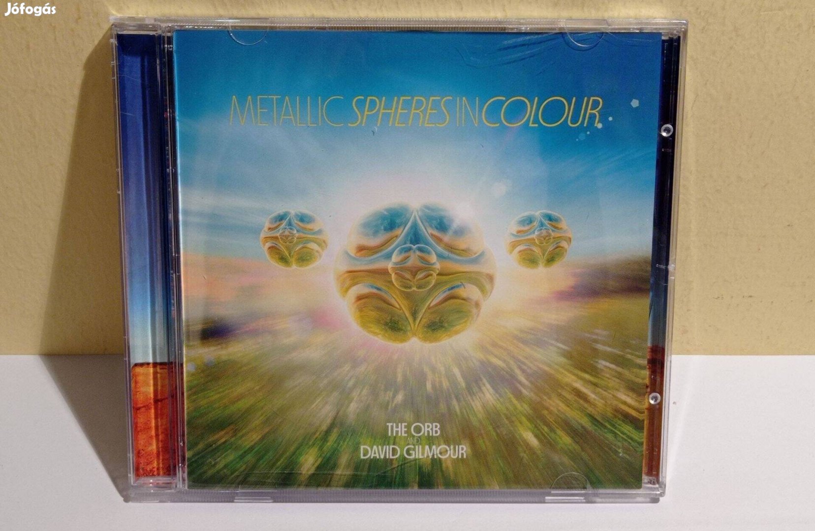 Cd The Orb And David Gilmour Metallic Spheres In Colour