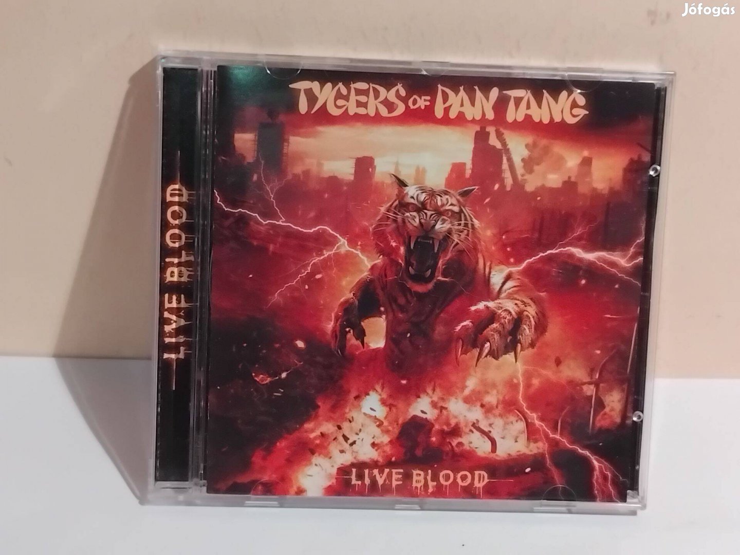 Cd Tygers of Pan Tang Live Blood