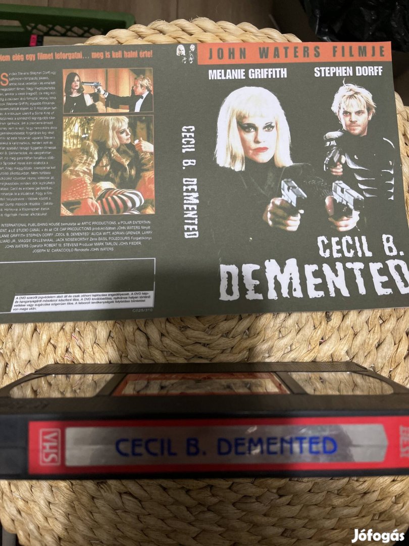 Cecil b demented vhs m