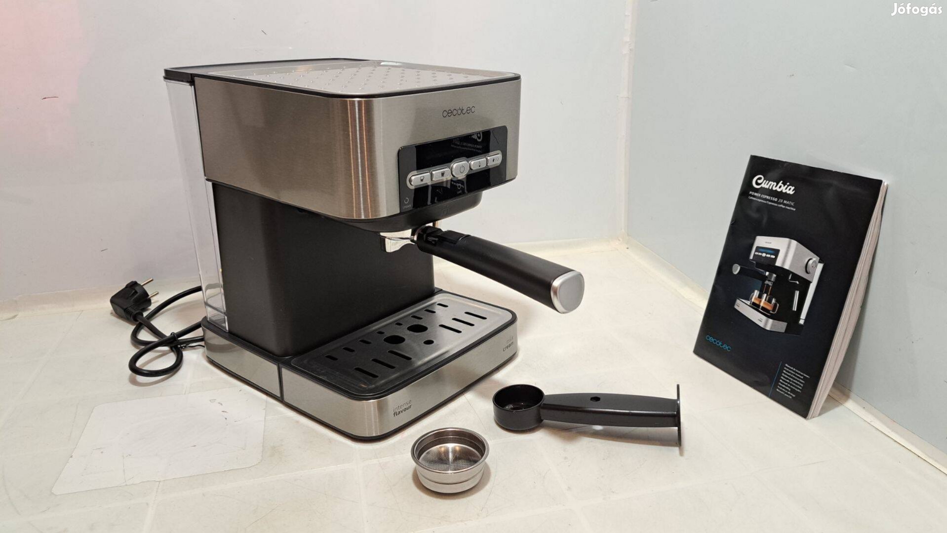 Cecotec Power Espresso 20 Matic karos kávéfőző, újszerű