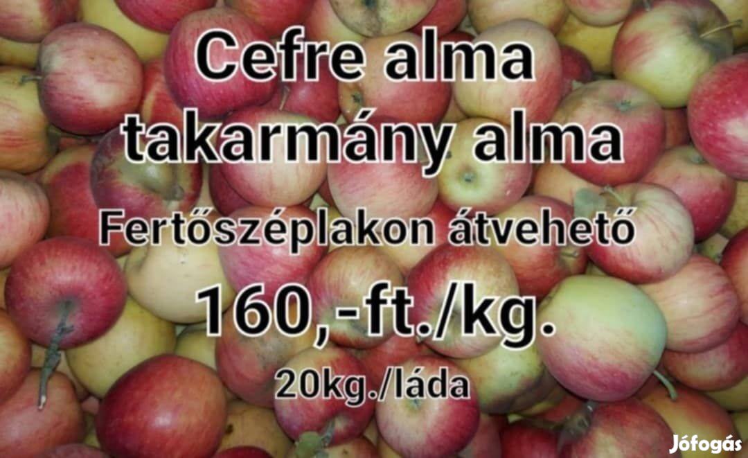 Cefre alma Takarmány alma